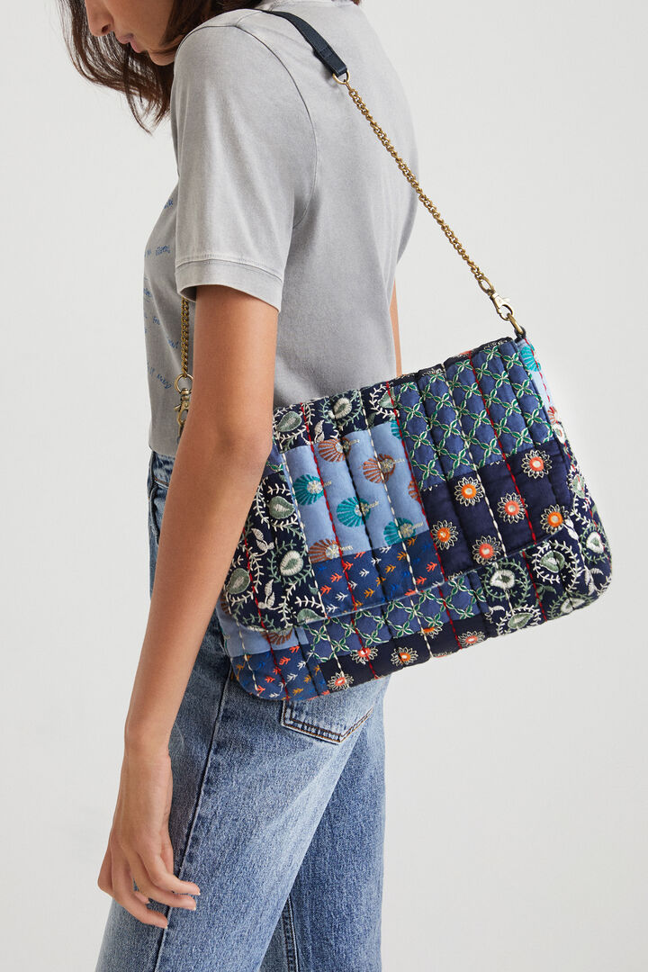 Vezena torbica iz blaga | Desigual