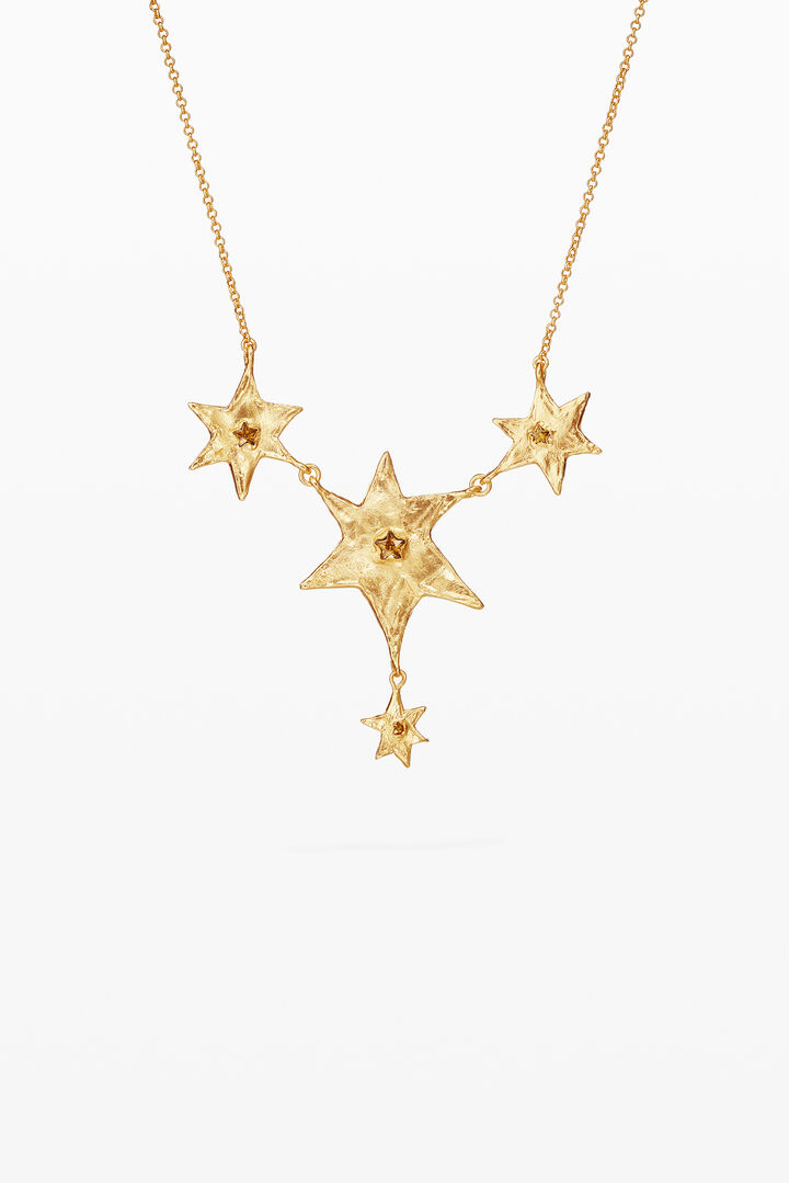 Zalio chain necklace with hanging stars | Desigual