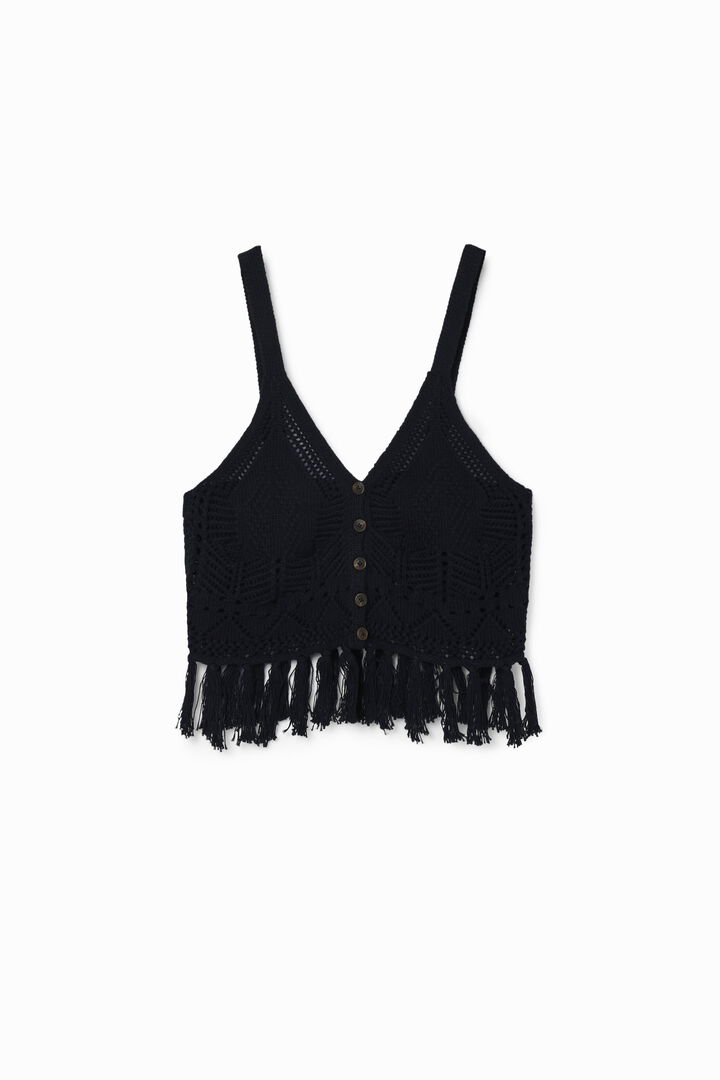 Crop Top Häkelstoff | Desigual