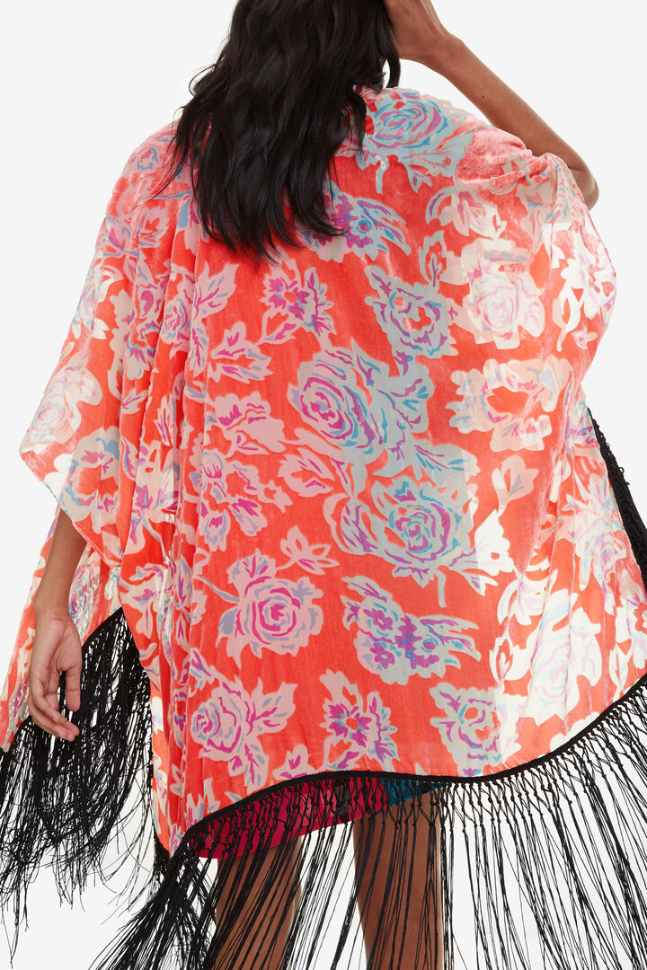 Fringed Poncho Zarzuela | Desigual