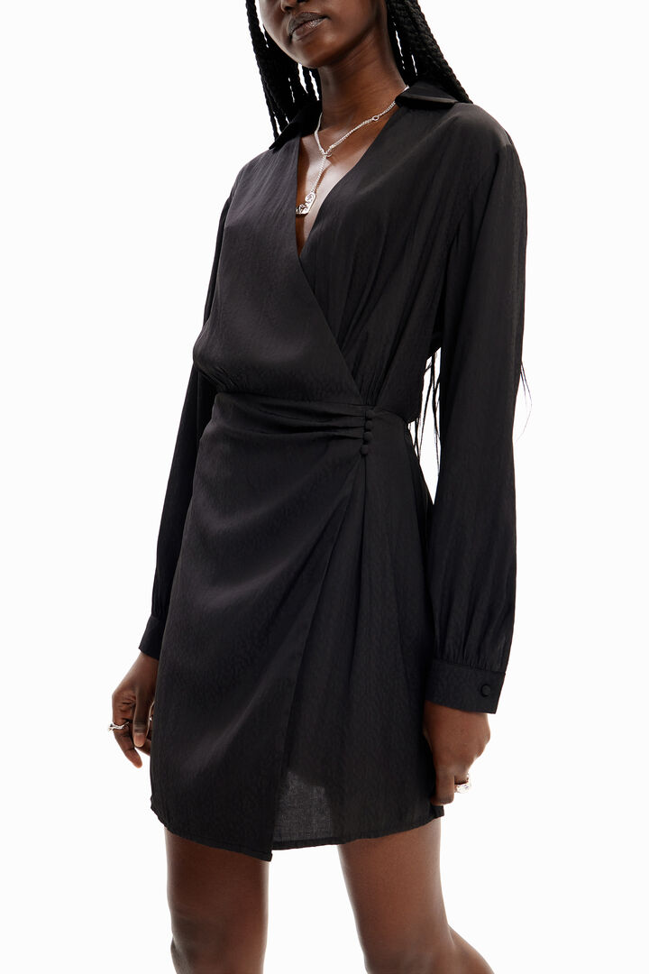 Short wrap dress | Desigual