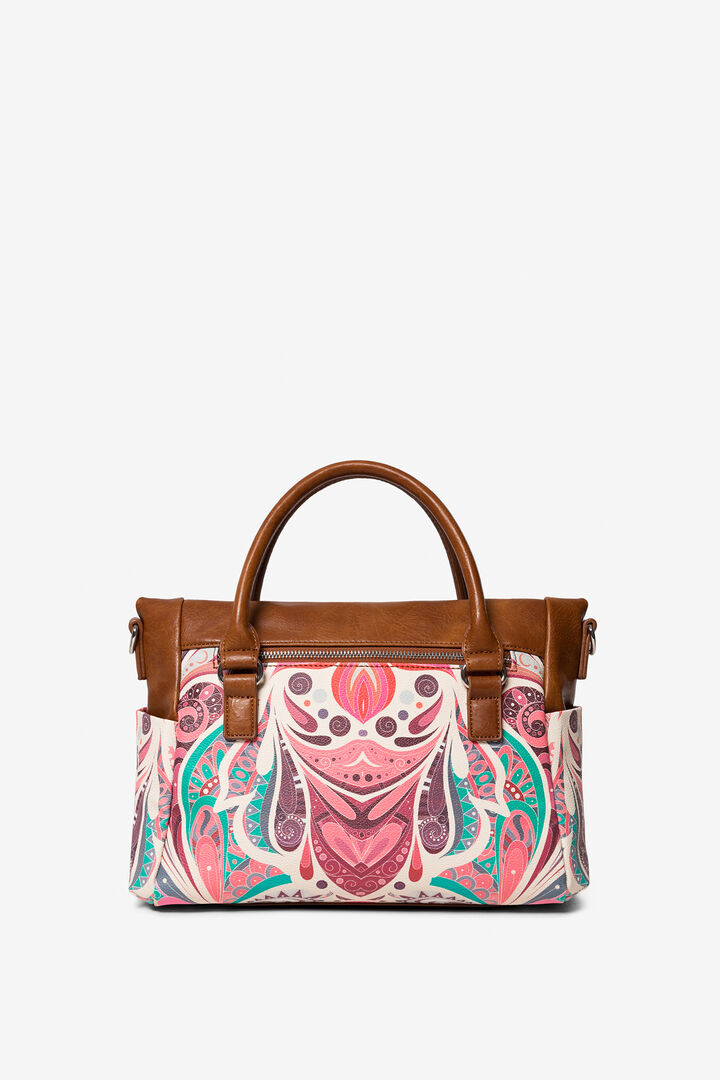 Printed briefcase bag | Desigual