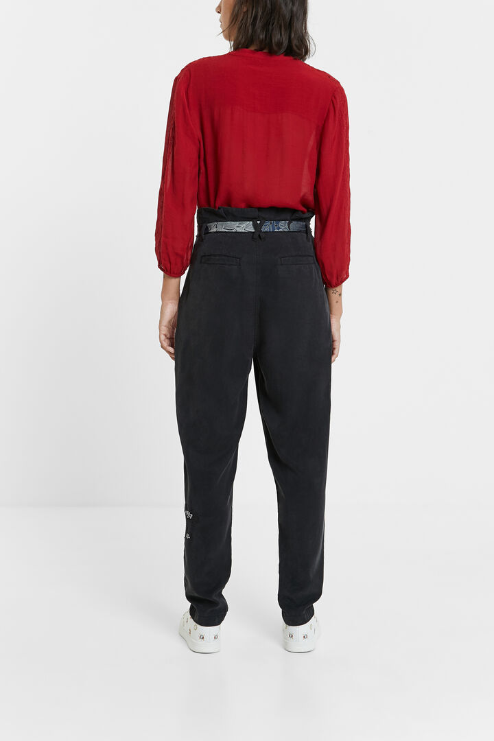 Pleated trousers scarf | Desigual