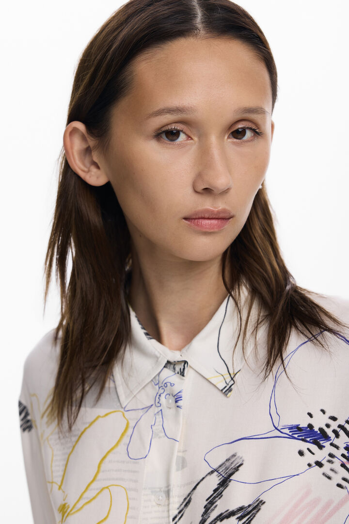 Camisa fluida collage | Desigual