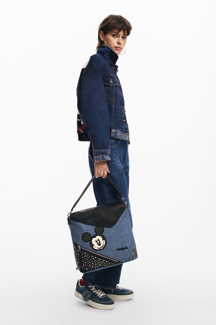 Mochila L denim Mickey | Desigual