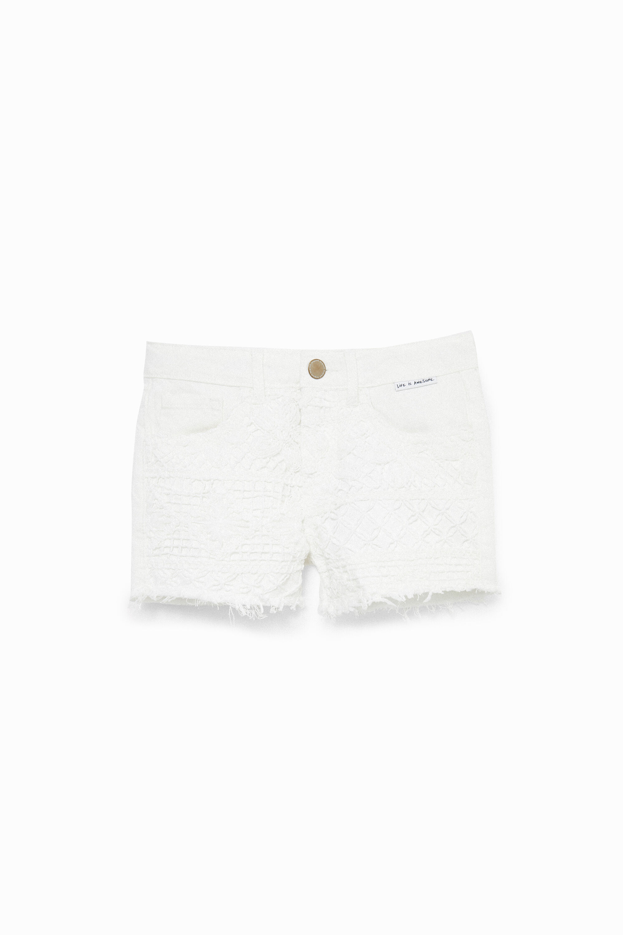 Short encaje