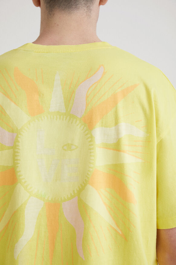 太陽モチーフ 半袖Tシャツ | Desigual