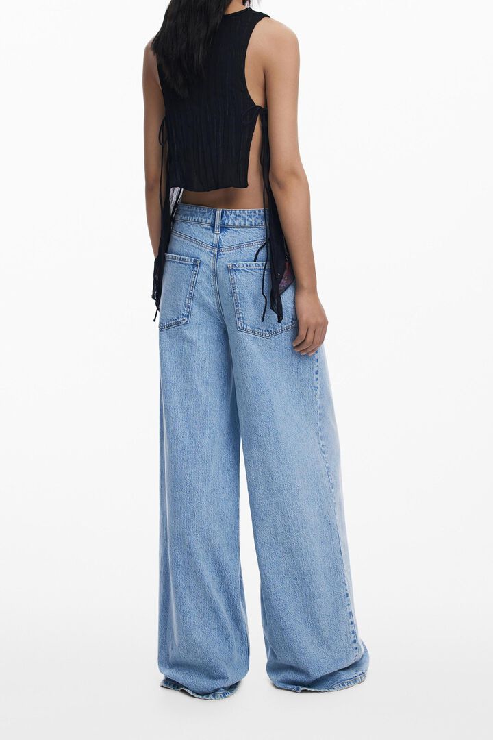 Asymmetric chiffon blouse