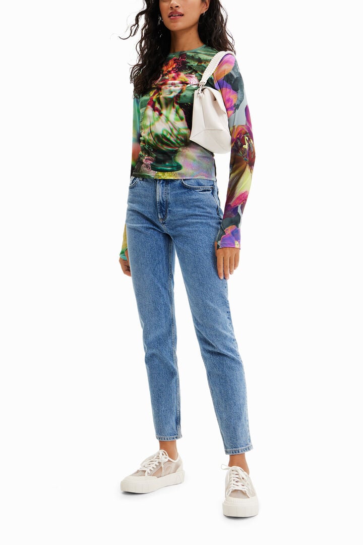 T-shirt buste fantaisie | Desigual
