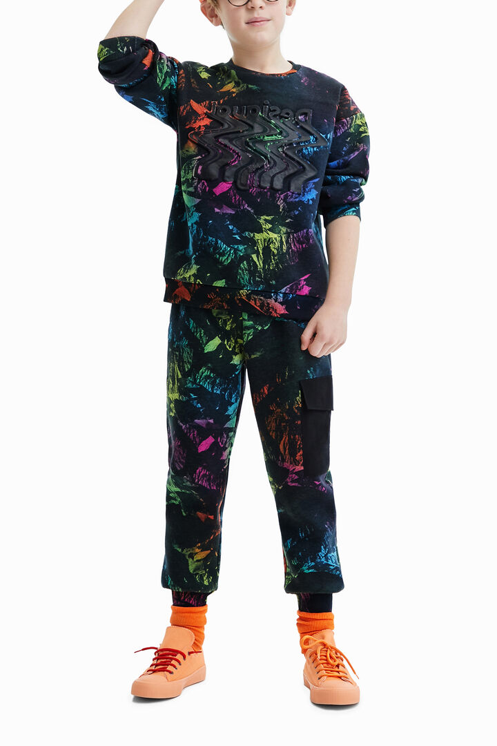 Digital print sweatshirt | Desigual