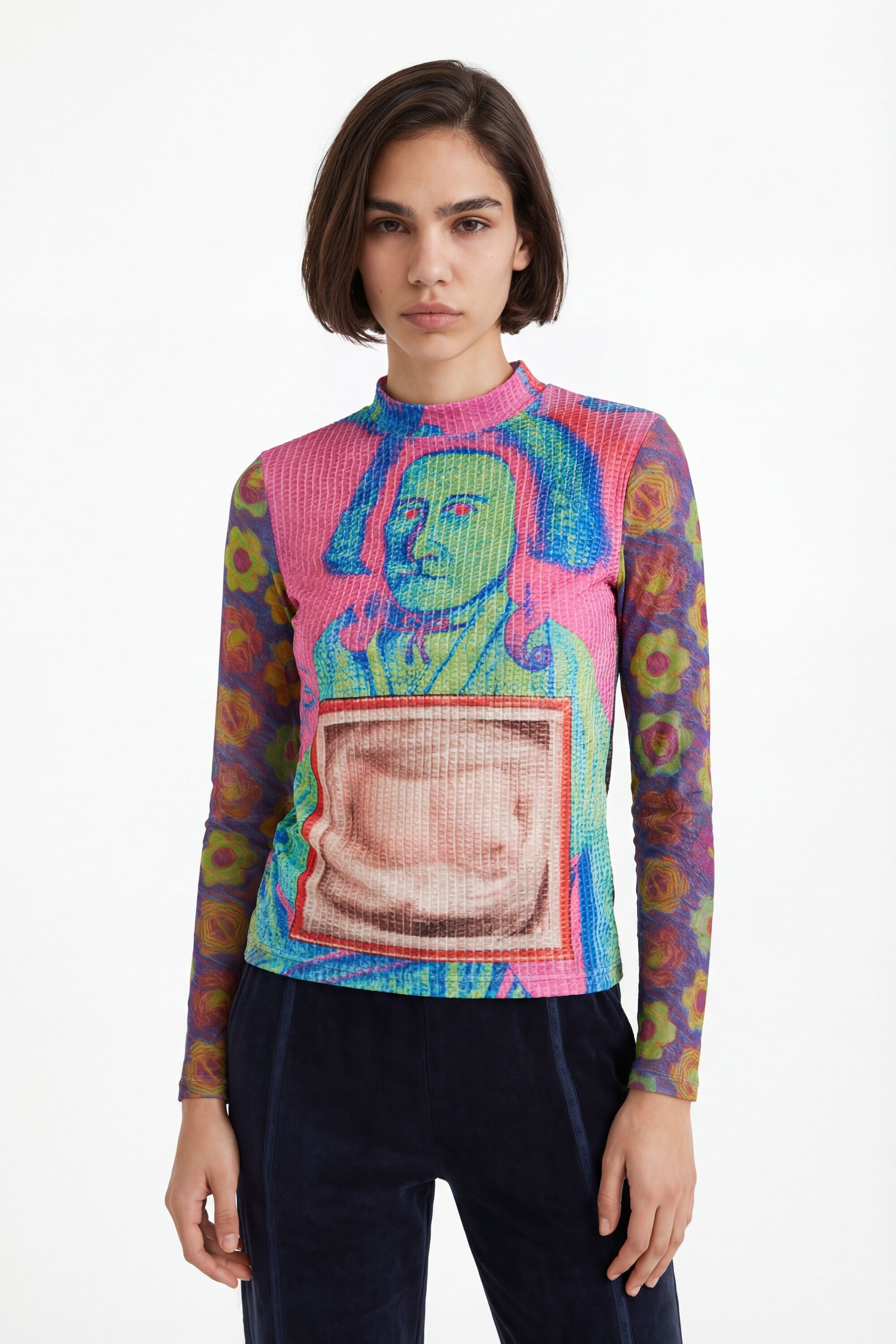 Slim arty T-shirt