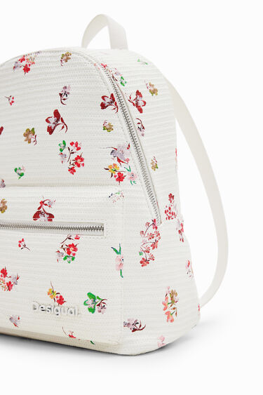 Cvjetni ruksak s teksturom | Desigual