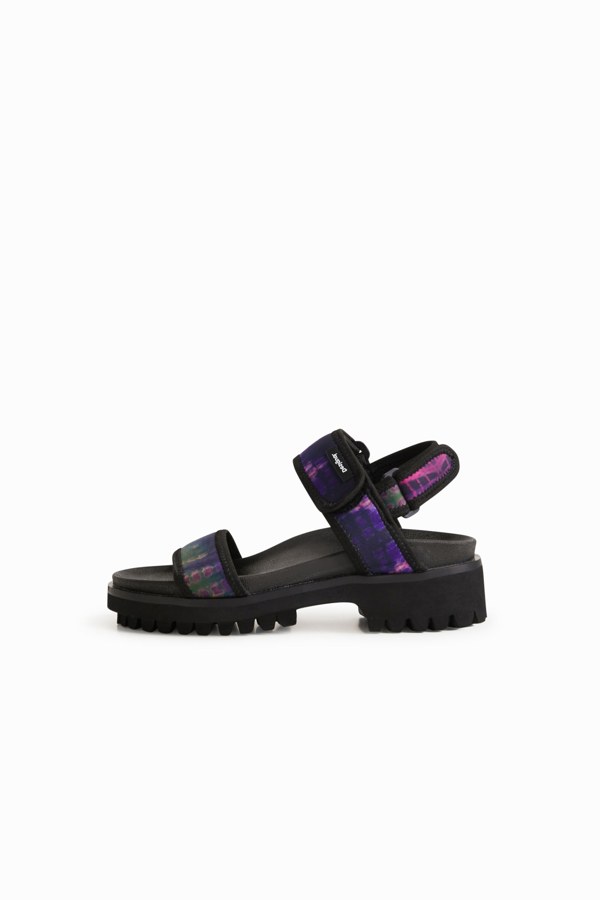 Neoprene tie dye trekking sandals
