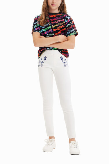 T-shirt logótipos 3D | Desigual