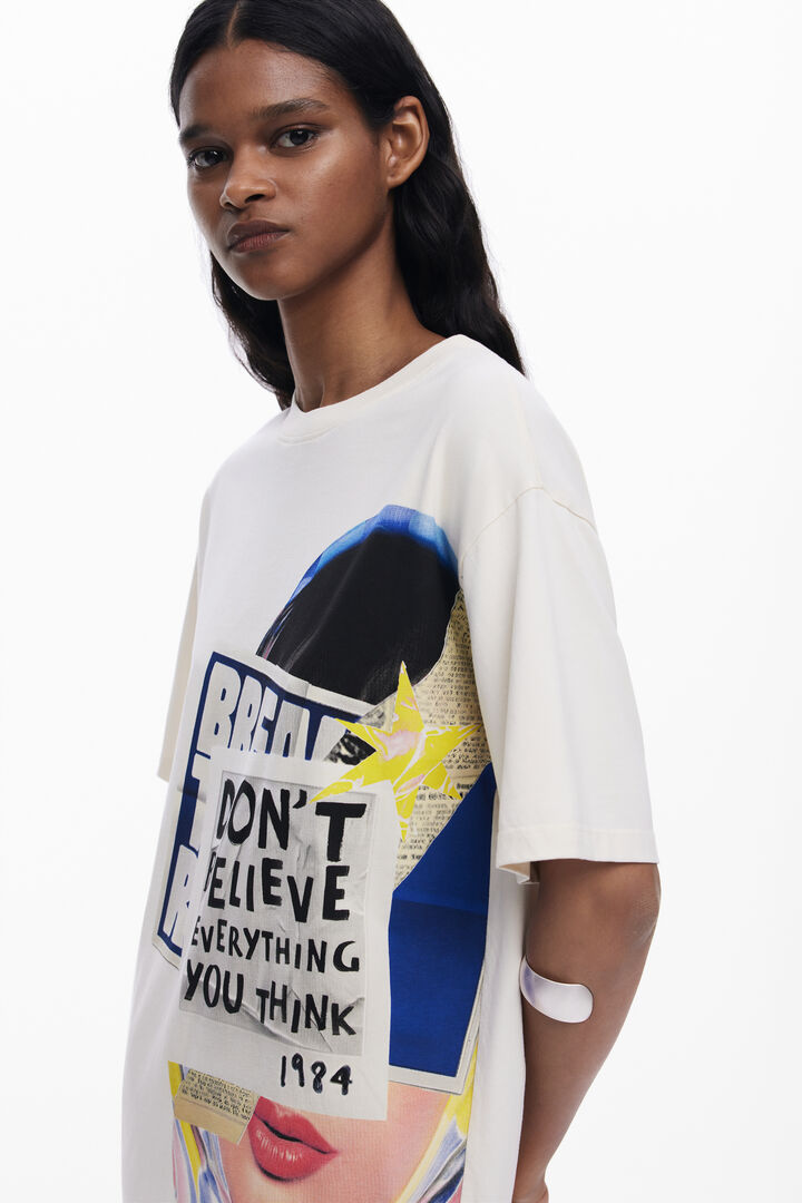 T-shirt style dress | Desigual