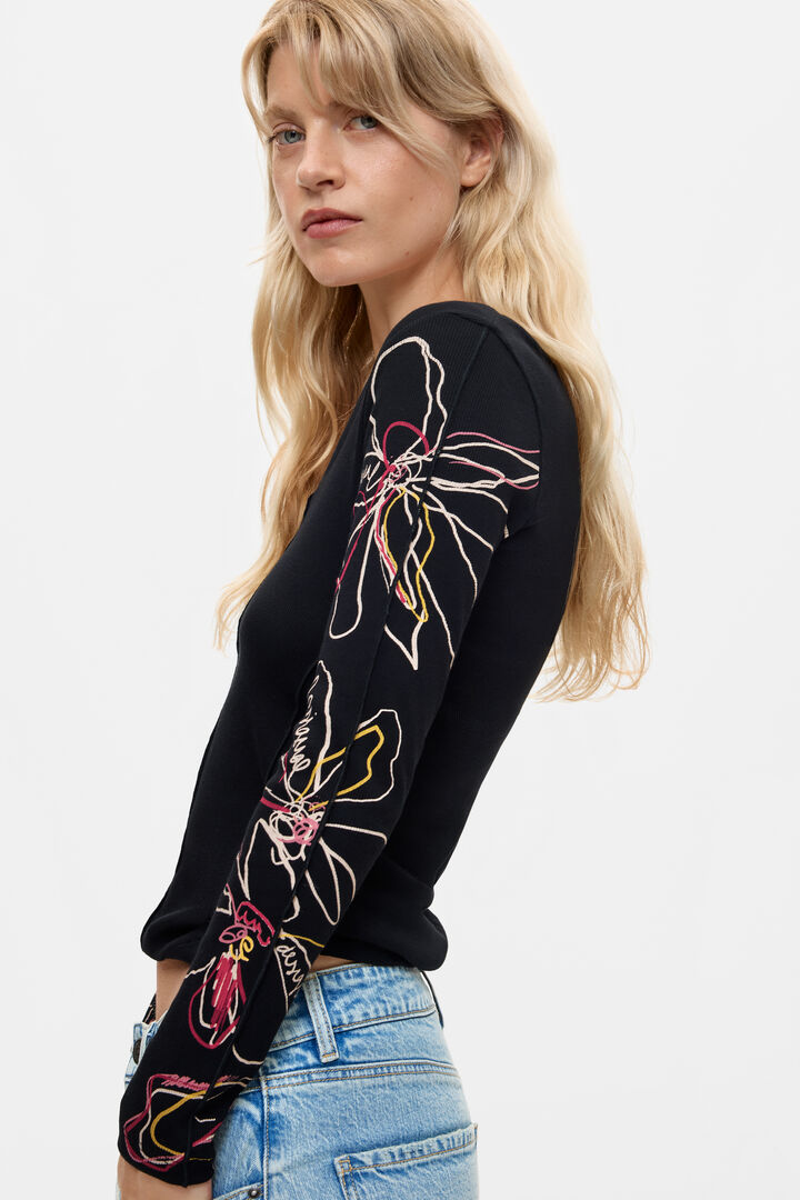 Floral Long Sleeve T-Shirt