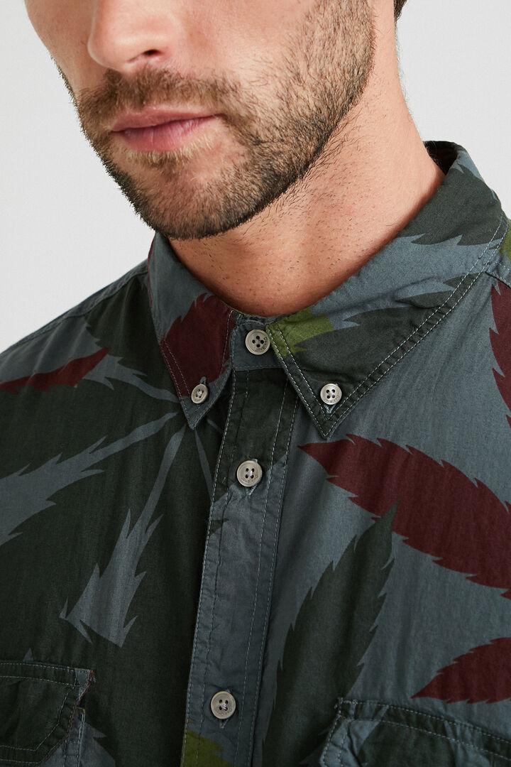 Printed cotton shirt | Desigual