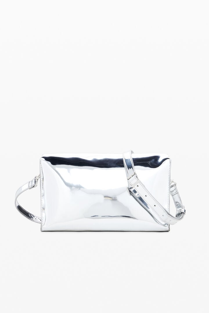 Faux leather effect bag with logo | Desigual