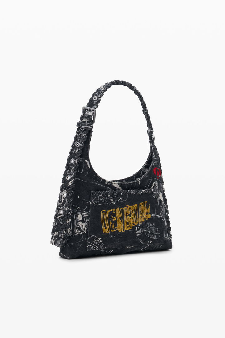 SCHWARZE STOFFTASCHE | Desigual