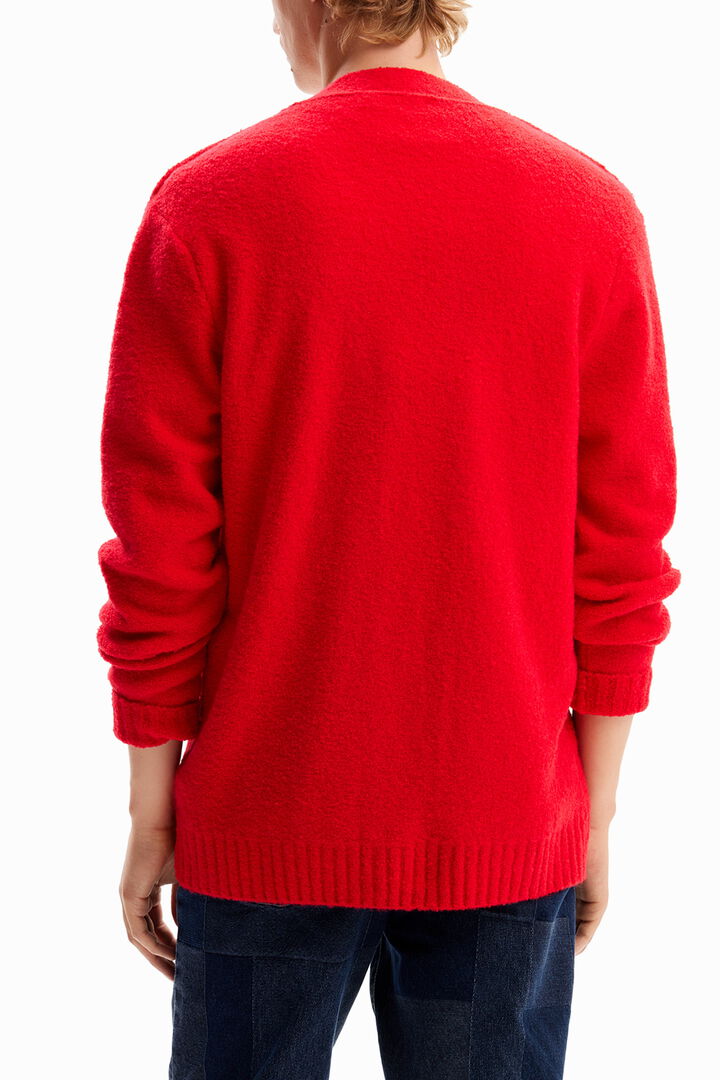 Cardigan uni texturé | Desigual