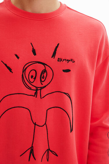 Sudadera pájaro bordado | Desigual