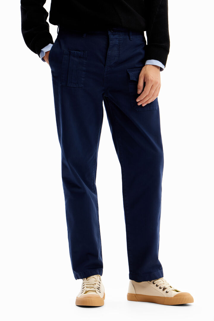Pantalon cargo droit | Desigual
