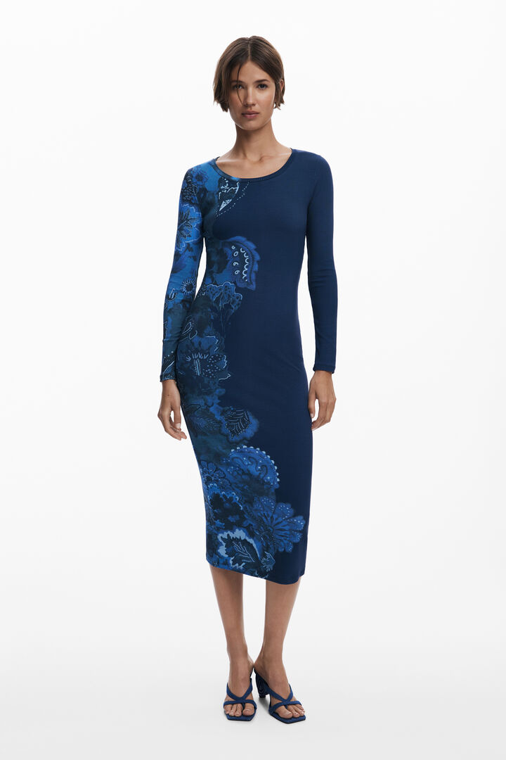 Fitted mandala dress | Desigual