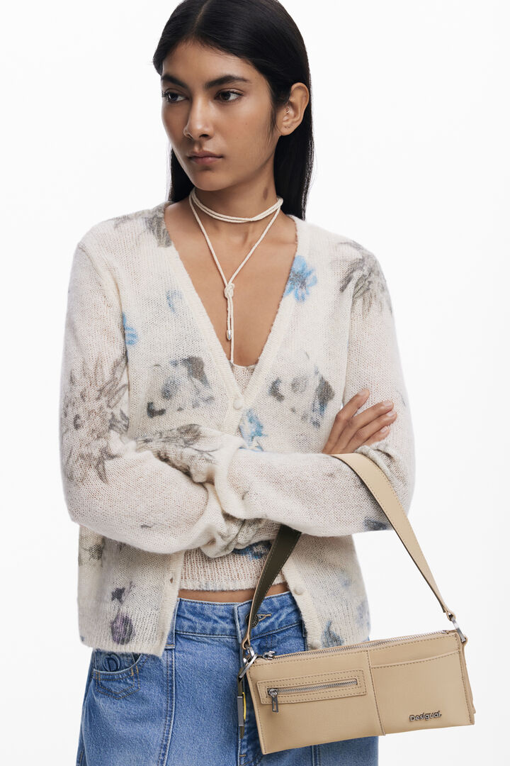Bolso convertible bicolor pequeño | Desigual