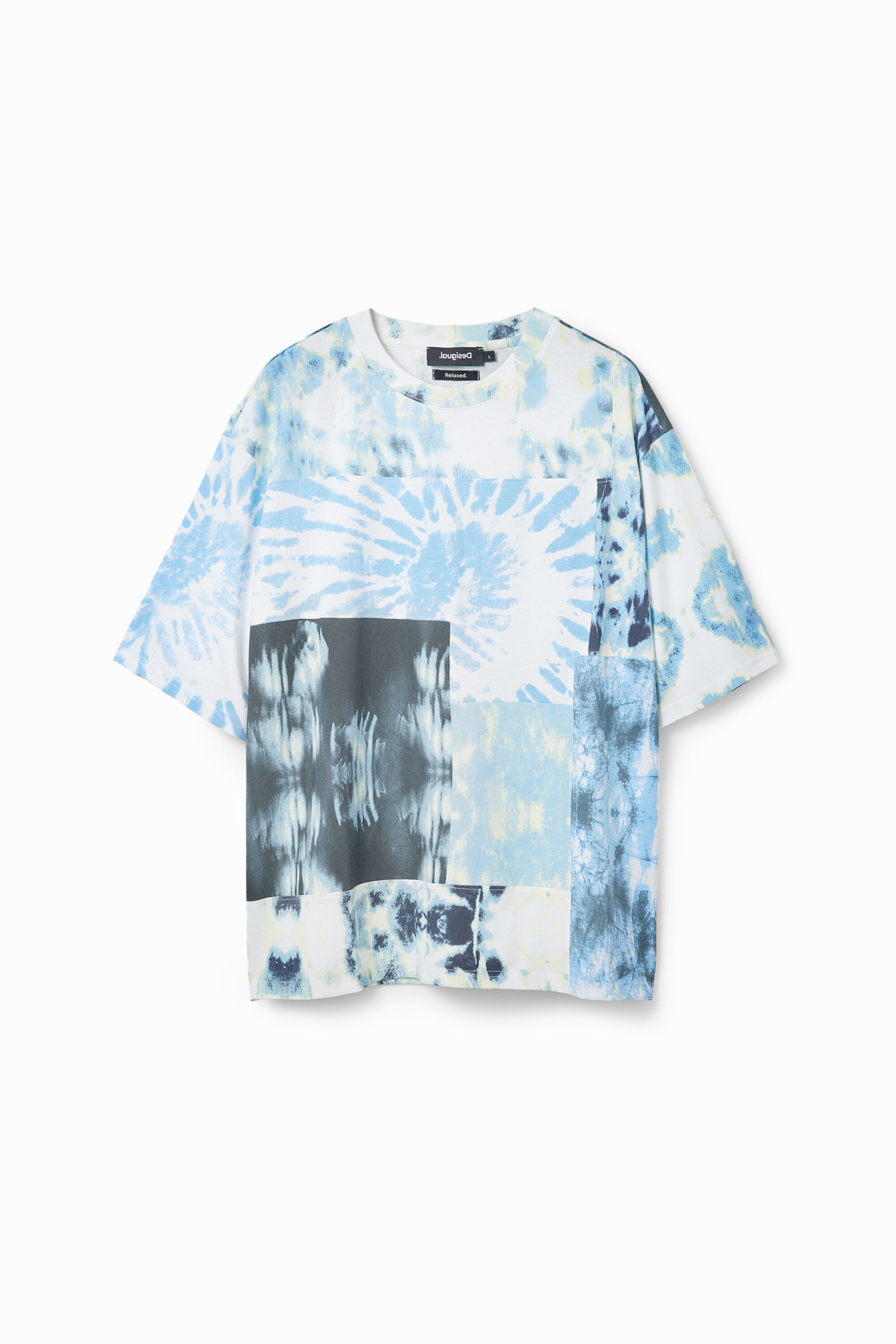 T-Shirt Patch Batikmuster