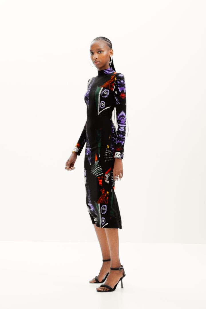 Robe midi arty M. Christian Lacroix | Desigual