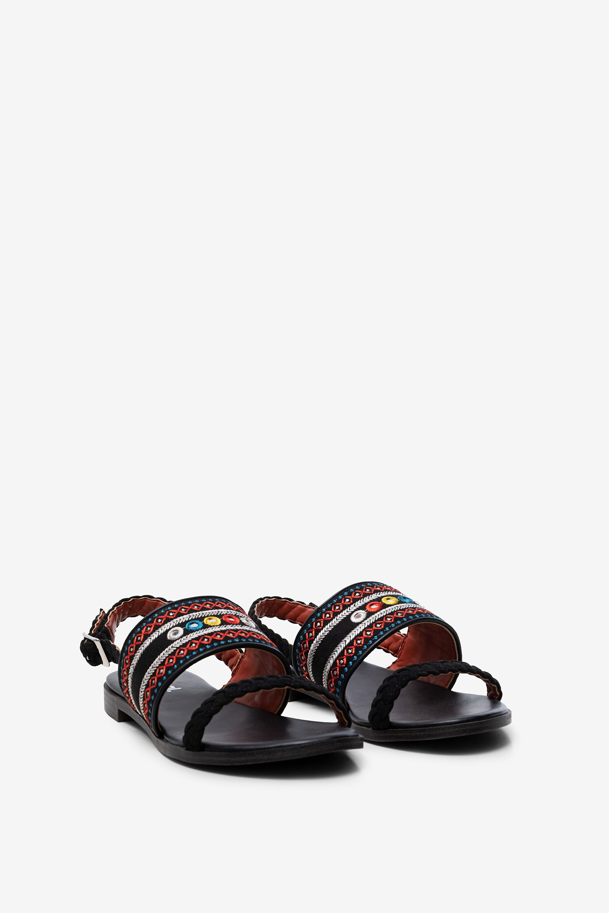 Embroidered sandals Embroidered sandals