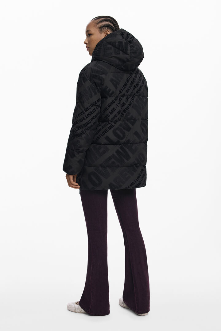 Chaqueta acolchada folcado | Desigual