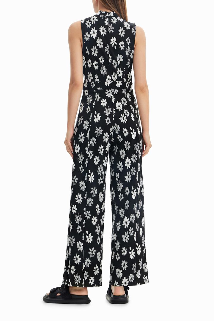 Jumpsuit kontrastierende Blumen | Desigual