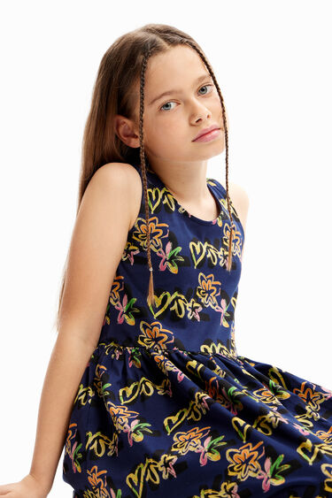 Vestido mangas Love de I Desigual.com