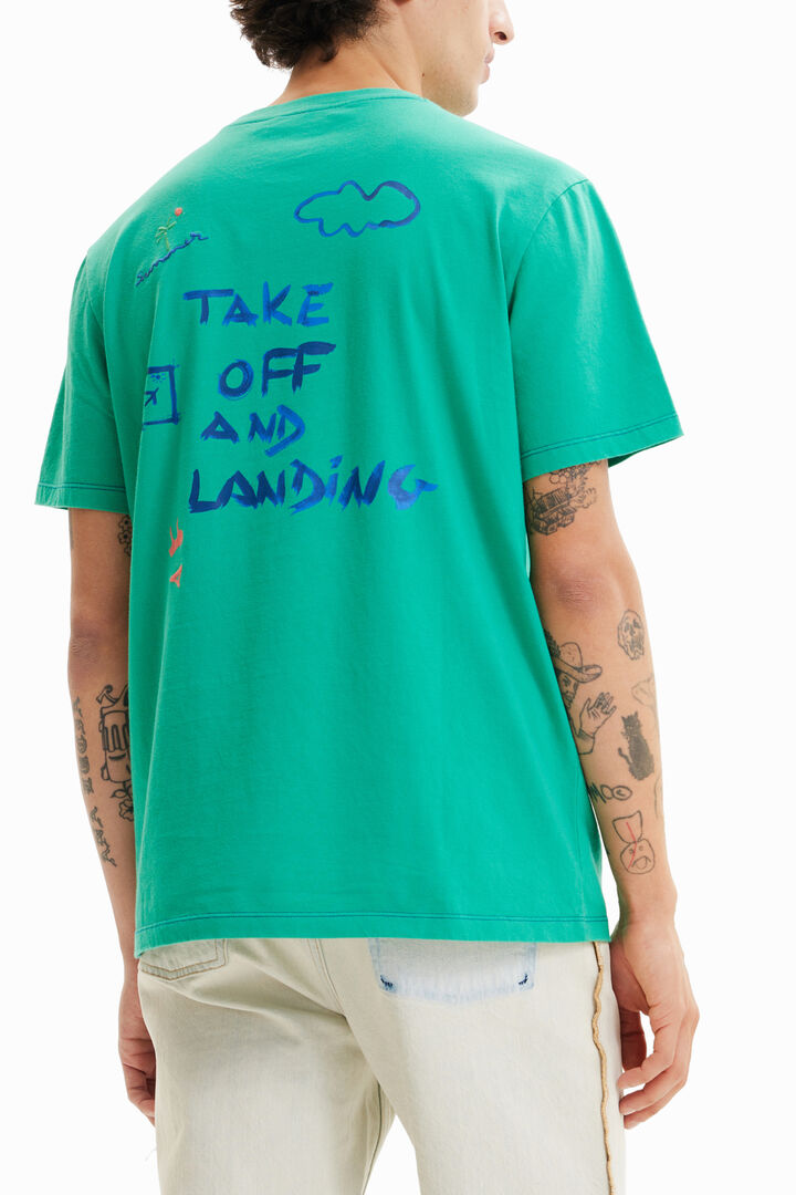 Arty embroidered T-shirt | Desigual