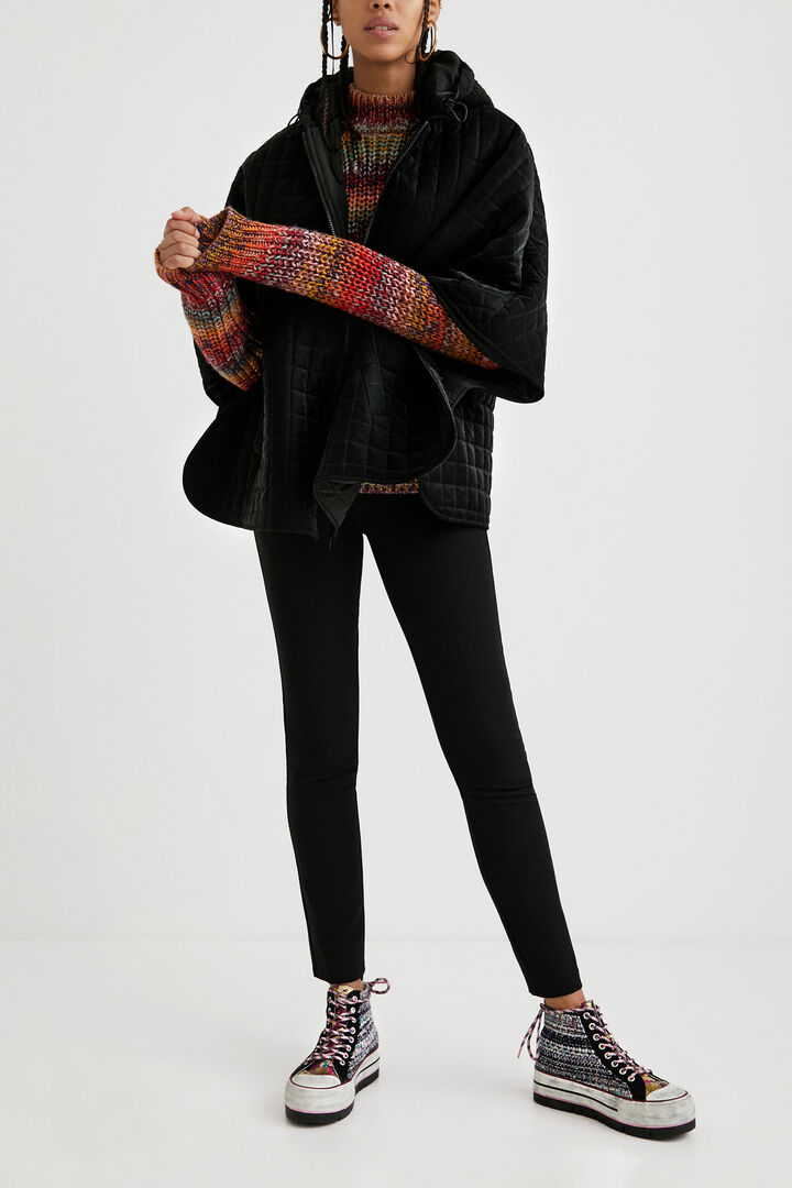 Padded poncho hood | Desigual