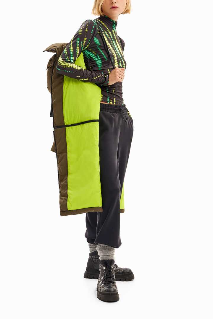 Detachable padded coat | Desigual