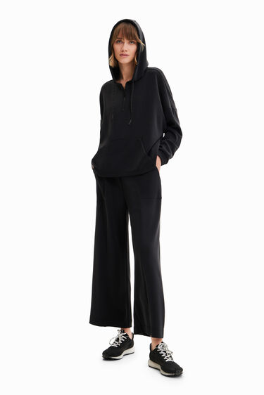 Pantaloni morbidi tatto Wide-leg | Desigual