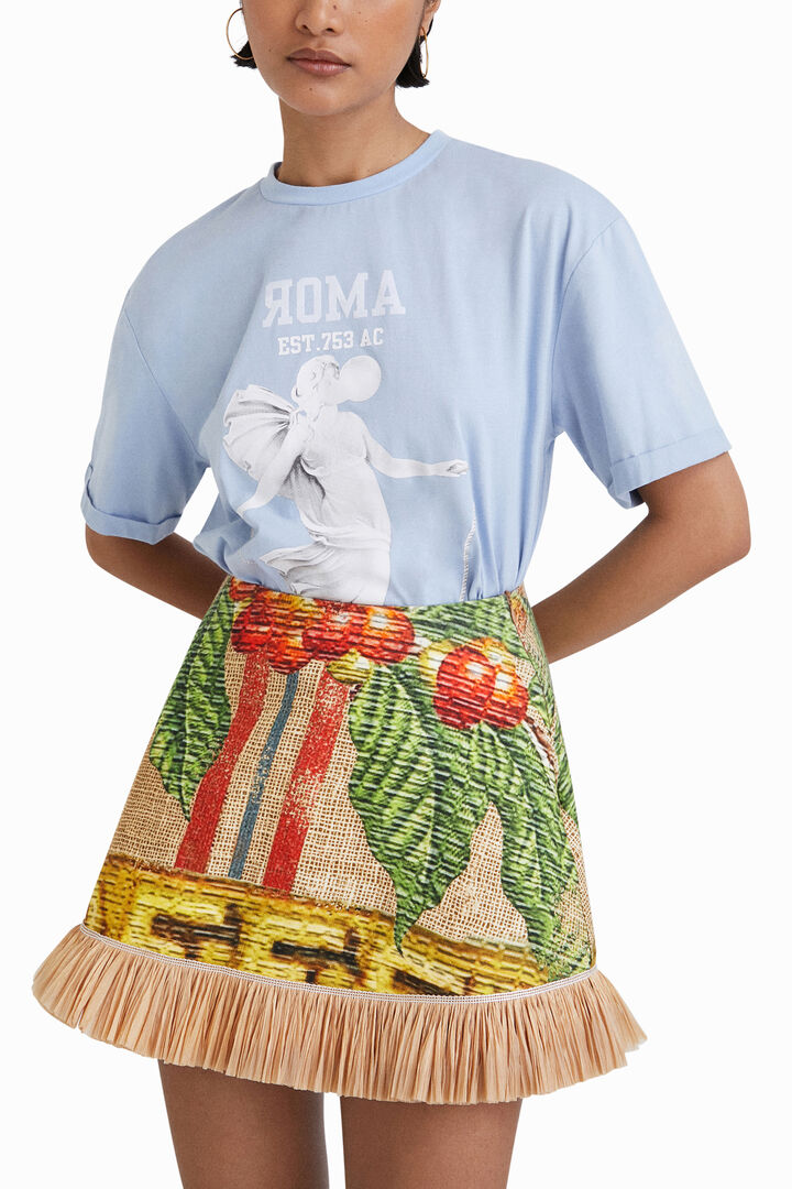 Stella Jean statue T-shirt | Desigual