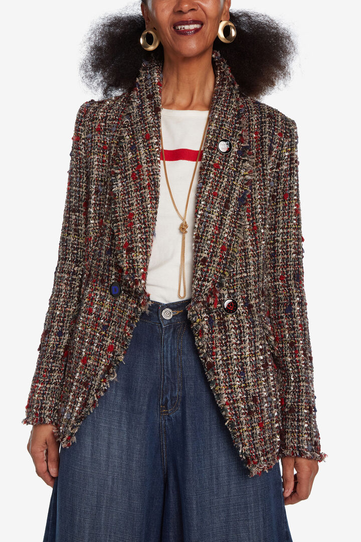 Blazer badges I want more | Desigual