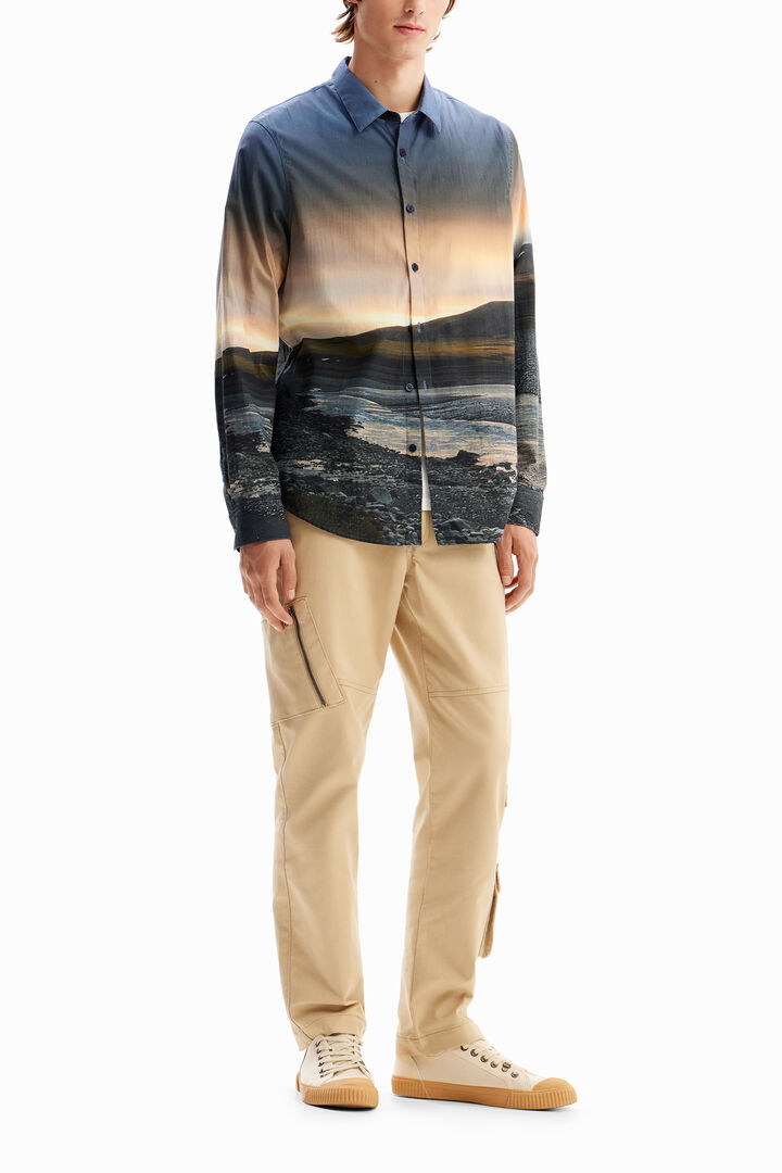 Camicia fotografica paesaggio | Desigual