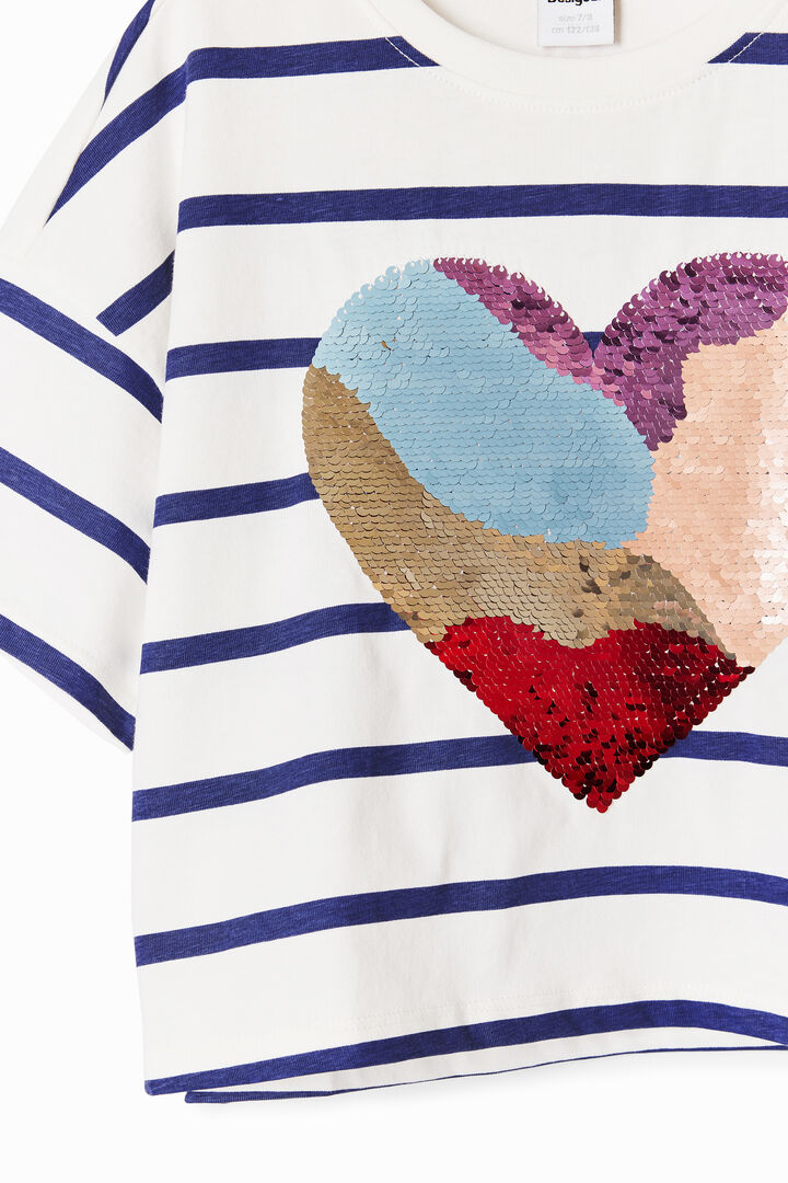 Heart stripe dress | Desigual