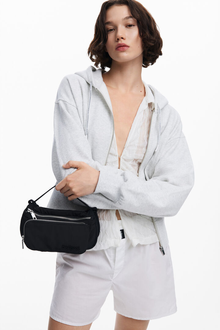 Bolsa cruzada multibolsillo módulos | Desigual