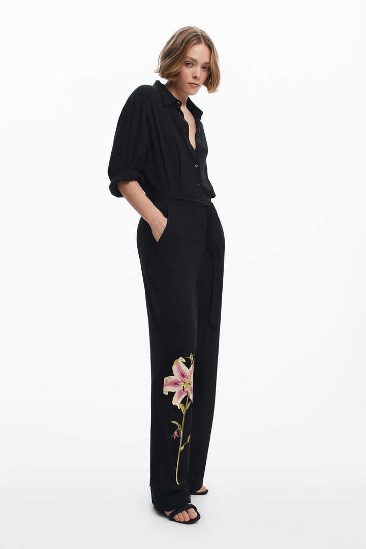 Orchid belt jumpsuit | Desigual