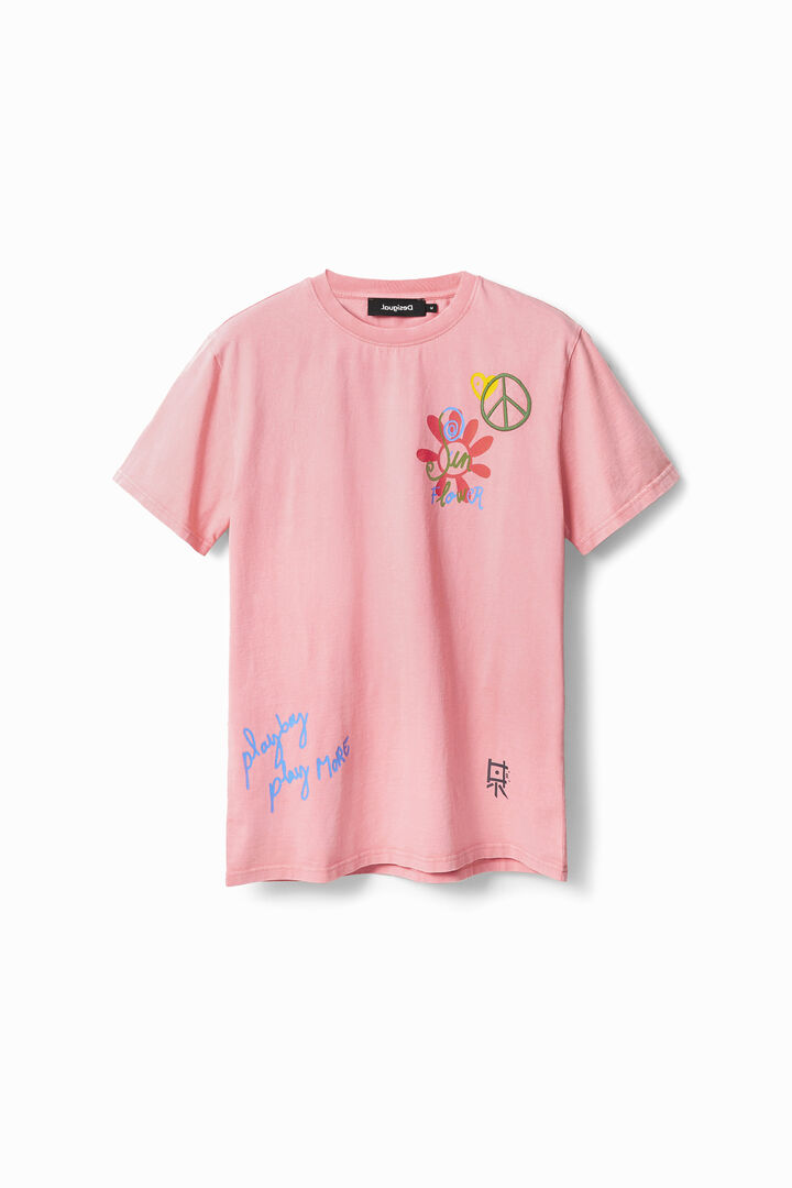 Camiseta manga corta peace | Desigual