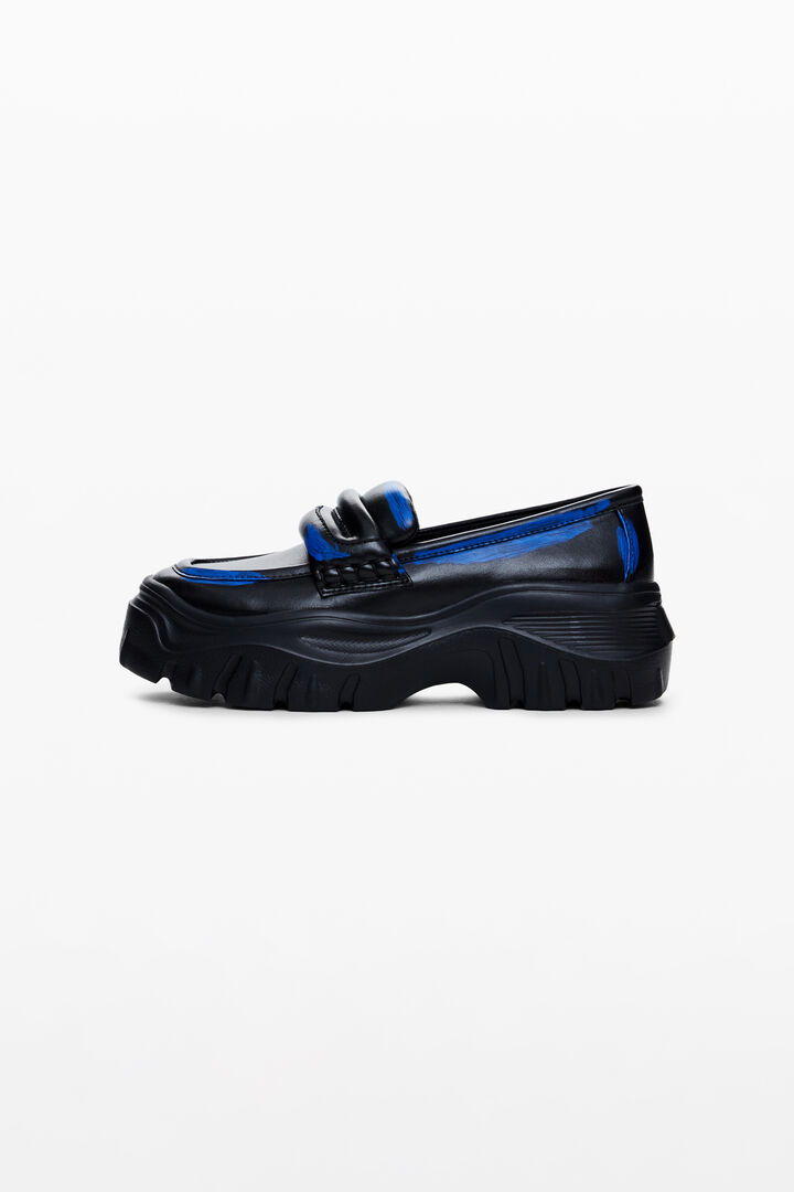 Chunky leather loafers | Desigual