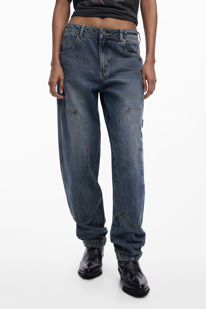 Denim Boyfriend usé | Desigual