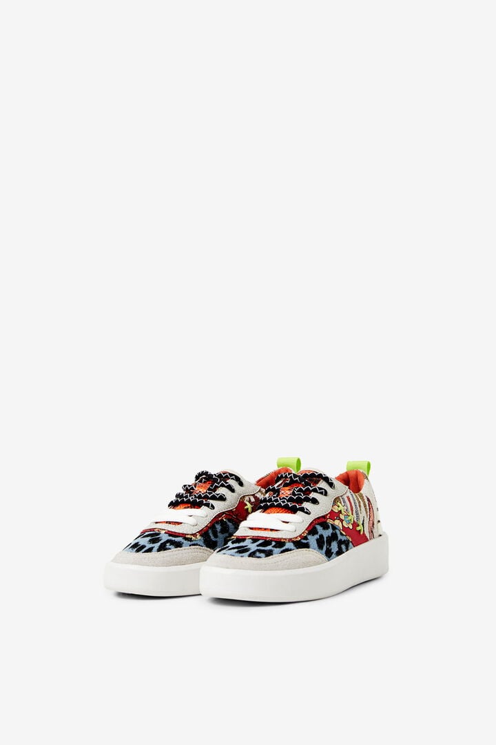Sneakers plataforma patch | Desigual