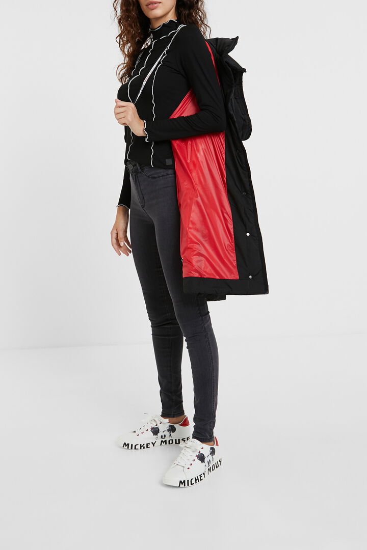 Padded hooded coat | Desigual