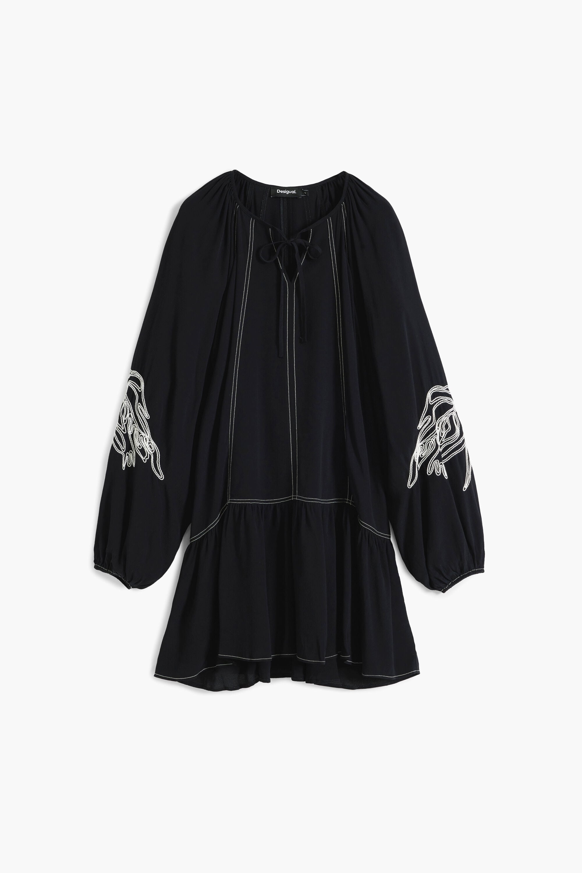 Vestido Boho bordados